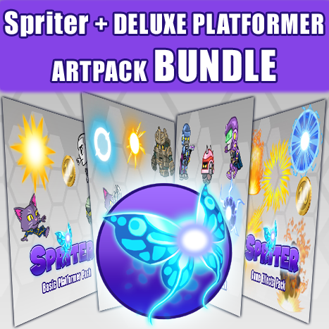 Spriter Pro + Deluxe Platformer Art Bundle