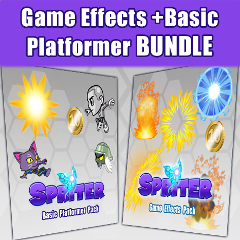 Game Effects And Basic Platformer Pack