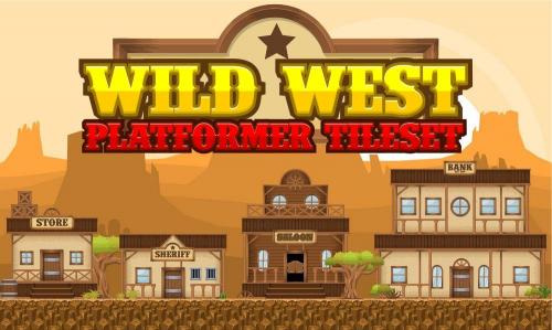 More information about "Wild West - Platformer Tileset"
