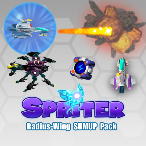 Radius-Wing SHMUP Pack