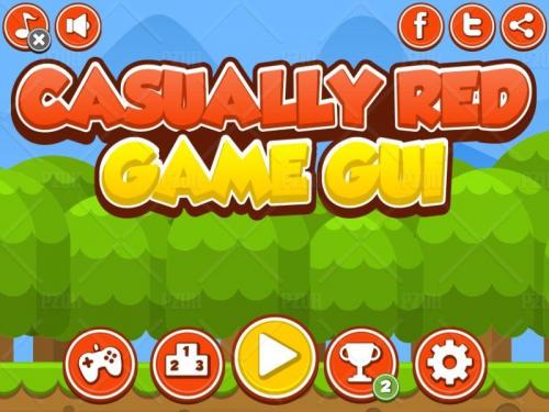 More information about "Casually Red - Game GUI"