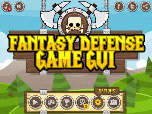 More information about "Fantasy Defense - Game GUI"