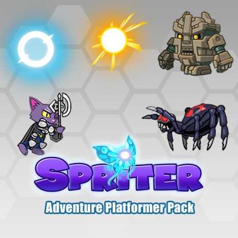 More information about "Adventure Platformer Animated Art Pack"